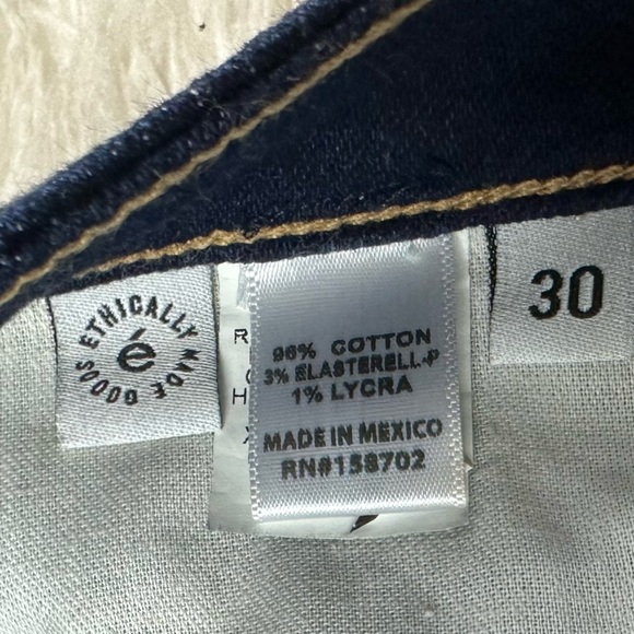 ÉTICA Lucy Cutoff Denim Jean Mini Skirt - Picture 8 of 8